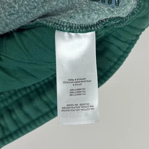 ARITZIA TNA Cozy Fleece Mega Sweatpants in Forest Green Size X-Small - Image 8