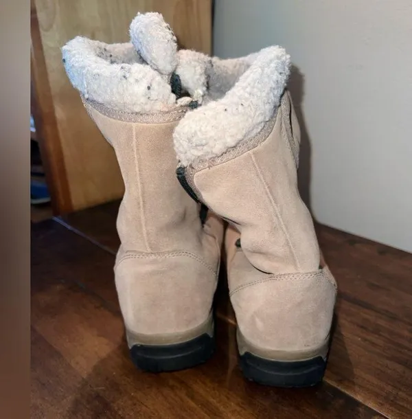 Sorel Leather Waterproof WaterFall Tan Suede Insulated Boots Womens Size 9.5 - Image 7