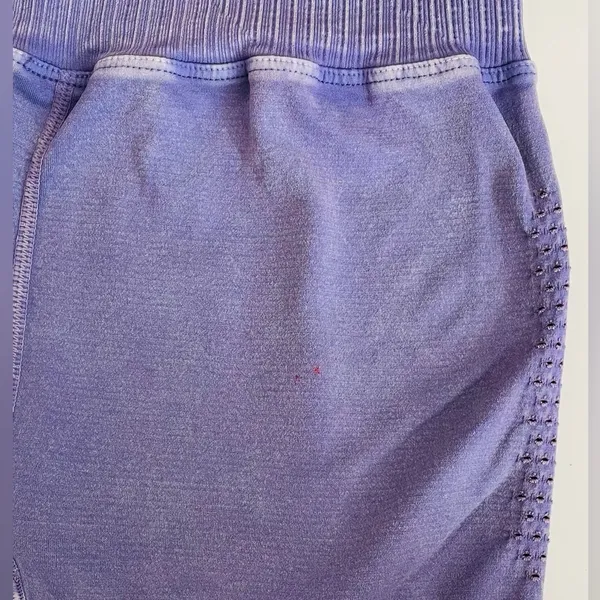 Free People Lavender Biker Shorts - XS/S - Image 5