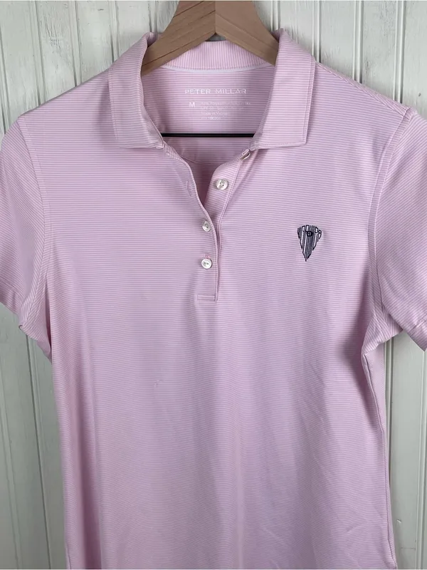 Peter Millar Women's Golf Association of Western Pennsylvania Polo Shirt Medium - Image 3