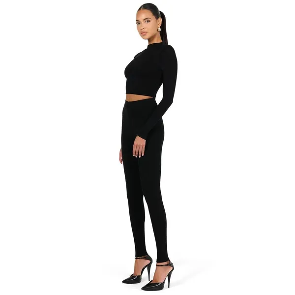 Naked Wardrobe easily suede leggings - Image 2