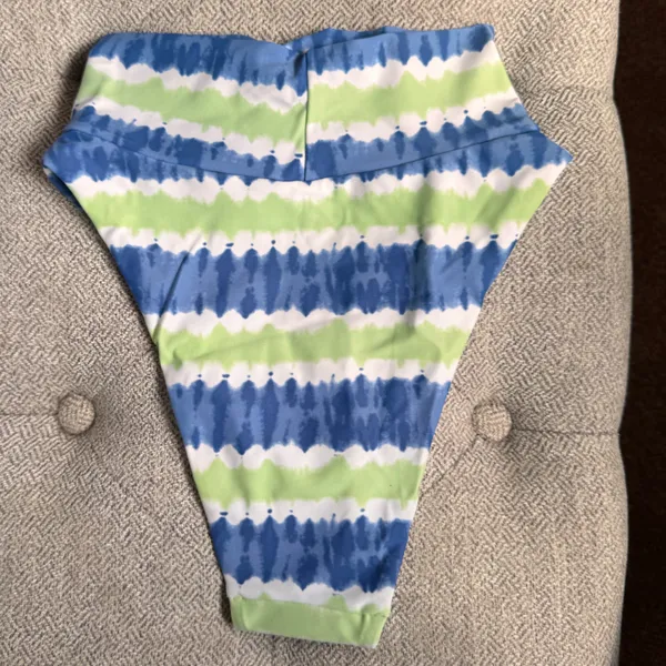 Aerie Womens High Cut Cheeky Tie Dye Bikini Swim Bathing Suit Bottoms Size XXS - Image 4