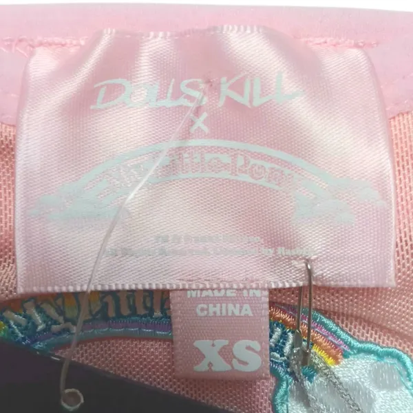 NWT Dolls Kill x My Little Pony Dress Pastel Rainbow Cinched Size XS New - Image 3