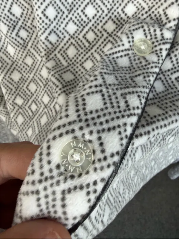 Nicole Miller New York XXL Ultra Soft Geometric Pajama Set NWOT - Image 8