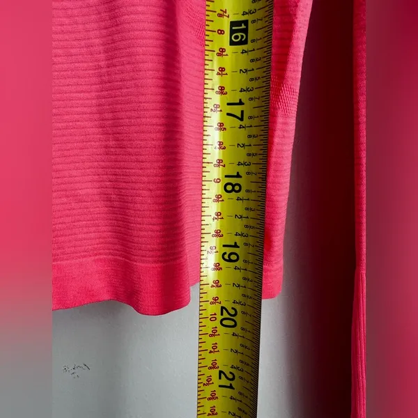 Lululemon Swiftly Tech Long Sleeve Shirt 2.0 Race Length neon orange 6 - Image 7