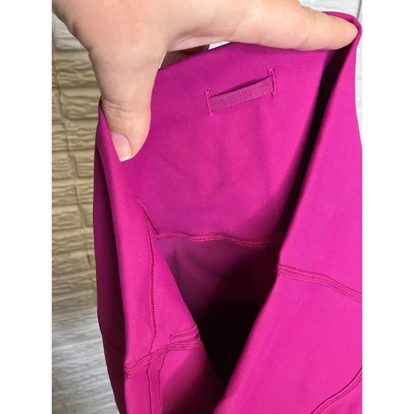 Lululemon wunder train high rise shorts magenta women's‎ size 14 athletic casual - Image 7