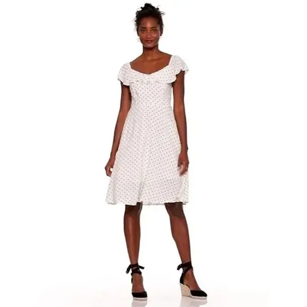 Old Navy Polka Dot Cami Ruffle Dress Sz XL - Image 2