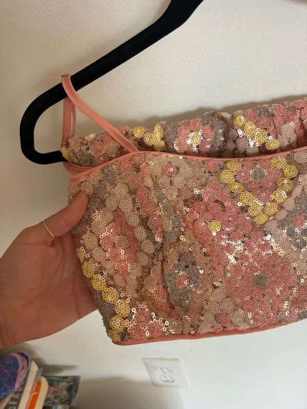 Caroline Constas Sequin Pink Set - Image 4