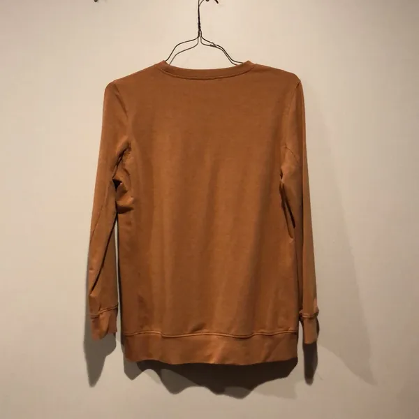 C.O.Z.Y Tan Crewneck Sweater Size M - Image 3
