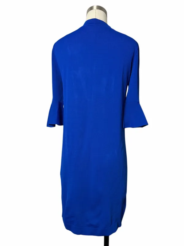 COS Royal Blue Bell Sleeve Mini Dress - Image 5