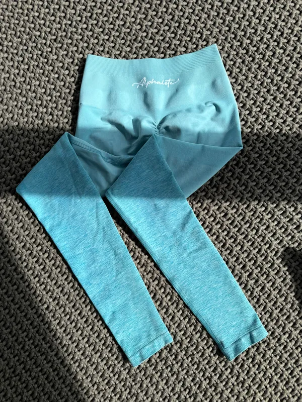 Amplify Ombre Legging Ocean Xs Sz New - Image 8