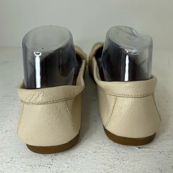 Coach Beige Leather Women’s Slip-Ons - Image 3