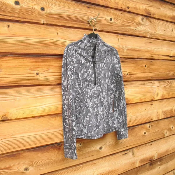 Lululemon Run Briskly 1/2 Zip Eventide Jacquard top Pullover - Image 5