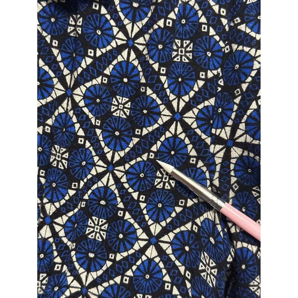Free People Melody Mini Dress‎ Geometric Mosaic Print Cottagecore Boho - Image 6