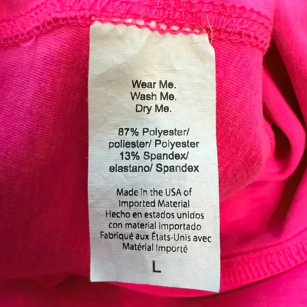 Beyond Yoga 7/8 Leggings Electric Pink Space Dye Womens Large High Waisted‎ - Image 7