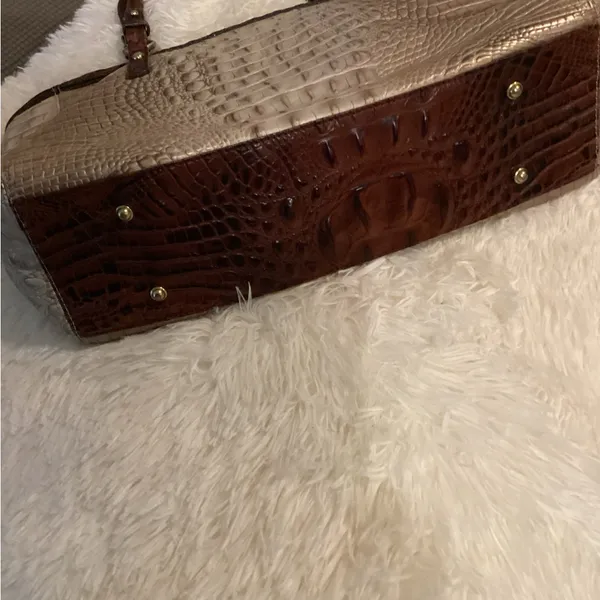 COPY - Brahmin Crocodile Embossed Tote Bag - Image 7