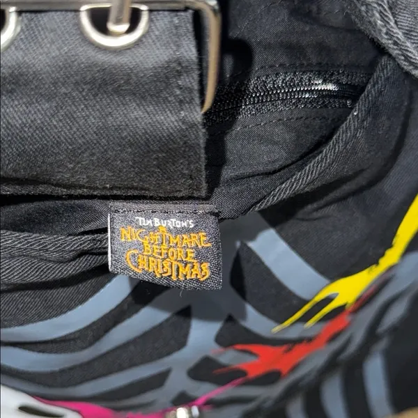 Disney Black and Multicolor Crossbody Bag with Character Design - Image 4
