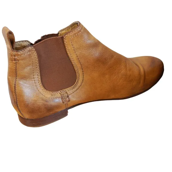 Frye Chelsea Boot Women Size 6.5 Leather Ankle Bootie Casual Classic Equestrian - Image 4