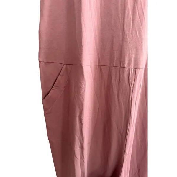 Universal Standard Pima Cotton Modal V-Neck Jumpsuit Pink Size Small‎ (14-16) - Image 11