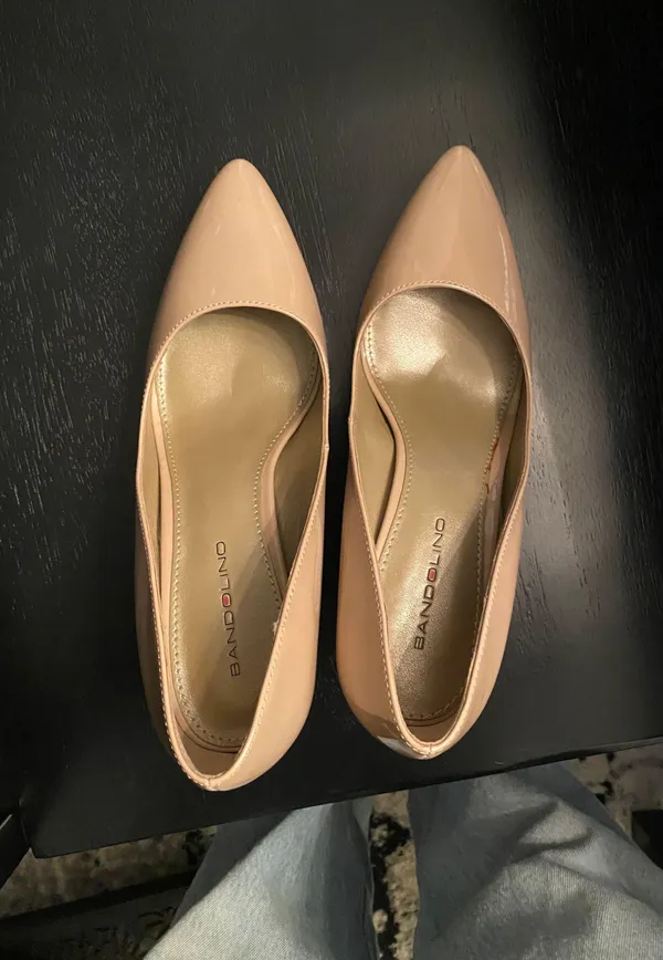 Bandolino Nude Kitten Heels - Image 5