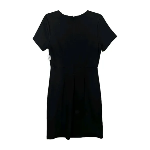 OLD NAVY Black Short Sleeve Knee Length Knit Sheath Dress Women's Medium - Image 3