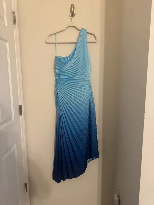 NWOT Belle by Badgley Mishka Ombré Dress - Image 3