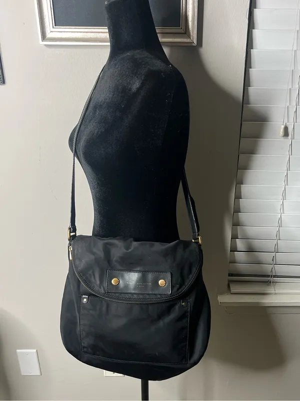 Marc Jacobs Preppy Natasha large crossbody bag black - Image 4