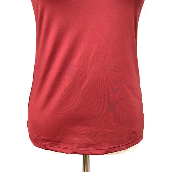 Unlisted Red Racerback Tank Top Size XS Stretch Knit Sleeveless Casual Boho Chic Classic - Image 4
