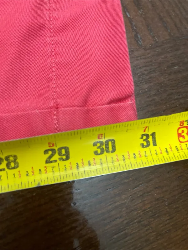 Loft straight Leg low-rise Red Pants - Image 10