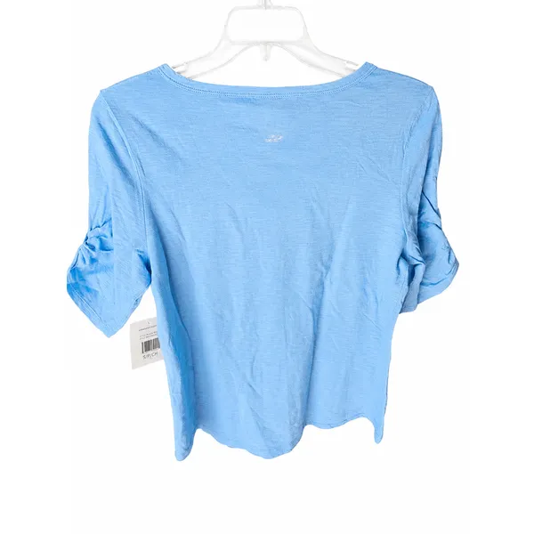 Ella Rafaella women’s short sleeve top in Blue Size Small - Image 2