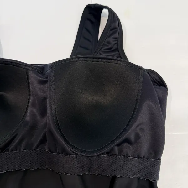 Lands End Black Tugless Low Leg Soft Cup One Piece Swimsuit Size 16W - Image 9