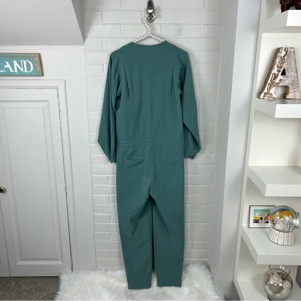Lululemon Ventlight Zippered Jumpsuit in Tidewater Teal Size 2 - Image 14