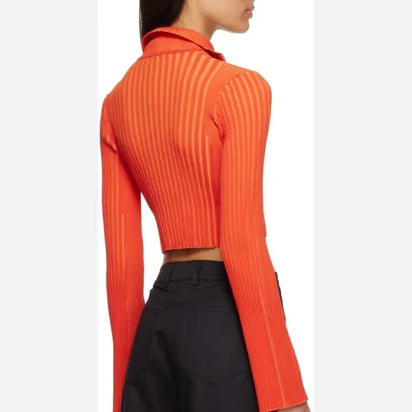 PrettyLittleThing Crop Top ribbed knit cocktail Y2K rave punk Alt layering fairy - Image 3