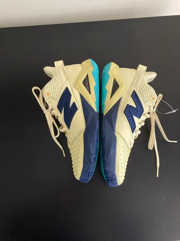 New Balance Coco CG1 Tennis Shoes Yellow Blue WCHCOCI2 NWT - Image 3