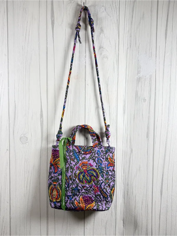 VERA BRADLEY Mini Original Tote in French Paisley Fall 2020 New Condition - Image 8
