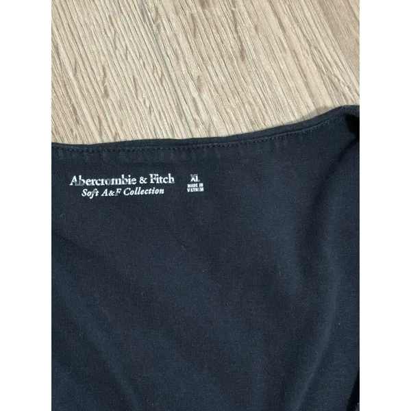 Abercrombie‎ & Fitch Black Sleeveless Bodysuit Size XL Soft A&F Collection - Image 5
