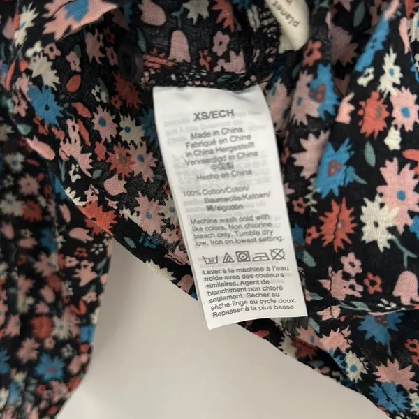 Madewell‎ Ruffle-Yoke Prairie Top in Spring Prairie Xs - Image 9