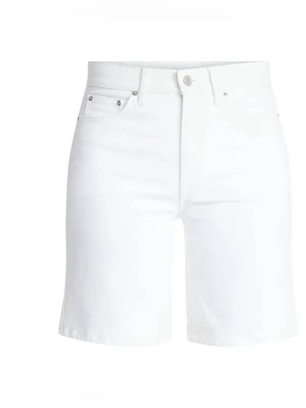 Time and Tru White Bermuda Shorts Size 10 - Image 3