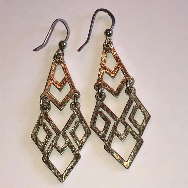 Geometric Dangle Earrings - Image 5