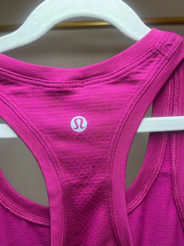 Lululemon magenta tank top #activewear #athletic - Image 3