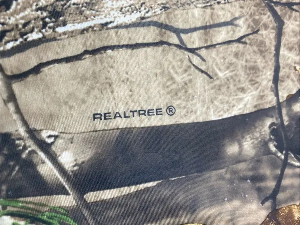 Real Tree Camouflage Short Sleeve Hunting T Shirt Red Head Large Women Outdoor - Image 4