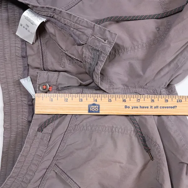 Columbia‎ Capri Pants Womens 6 Gray Ruched Hem Hiking Outdoor Utility Crop Capri - Image 13
