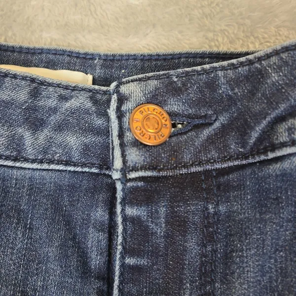 Anthropologie Pilcro The Skipper Long High Rise Wide Leg Jeans‎ Size 25P 25 X 25 - Image 2