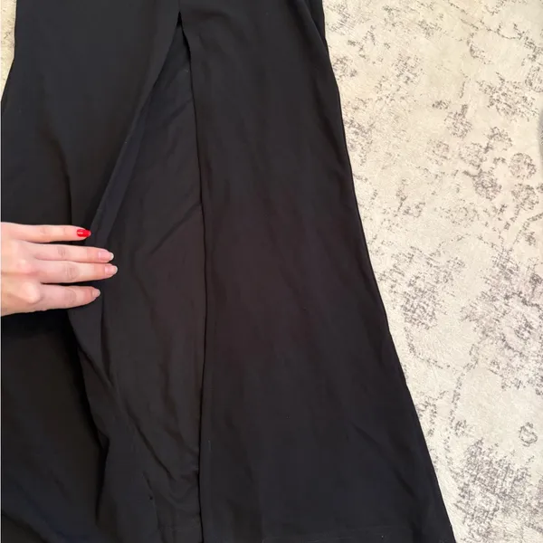Lulus Evening Excellence Black Ruffled Strapless Mermaid Maxi Dress size XS NWT - Image 11