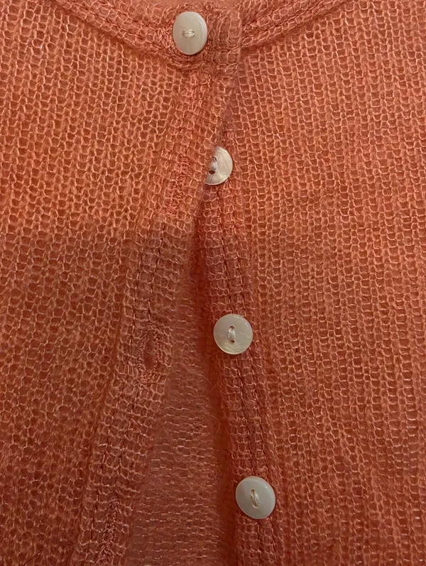 Dazy Lightweight Cardigan Pink Size M - Image 3