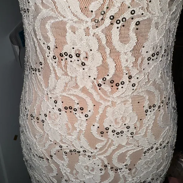 Jump Strapless lace & sparkle mermaid gown - Image 4