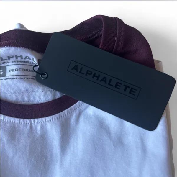 Alphalete quarter sleeve athletic top - Image 9