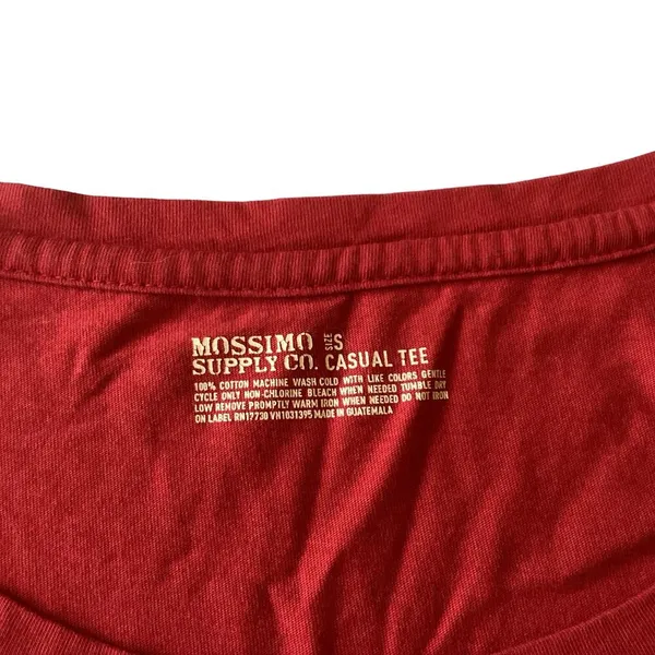 Mossimo Casual Tee Red - Image 4