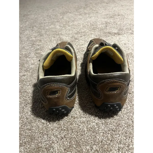 SKECHERS Biker Athletic Shoe Fashion Sneaker‎ BROWN/GOLD, Size 9.5 - Image 4
