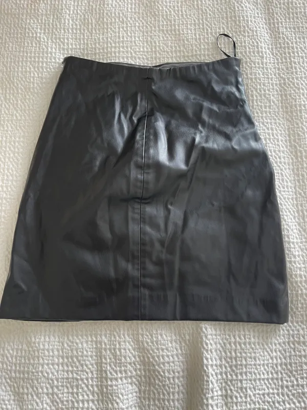 ZARA Leather Skirt - Image 2